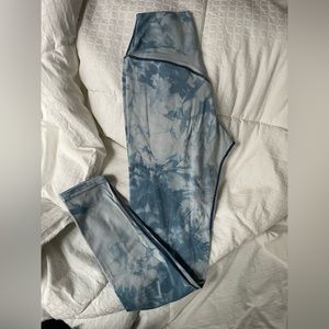Balance Athletica tie dye leggings